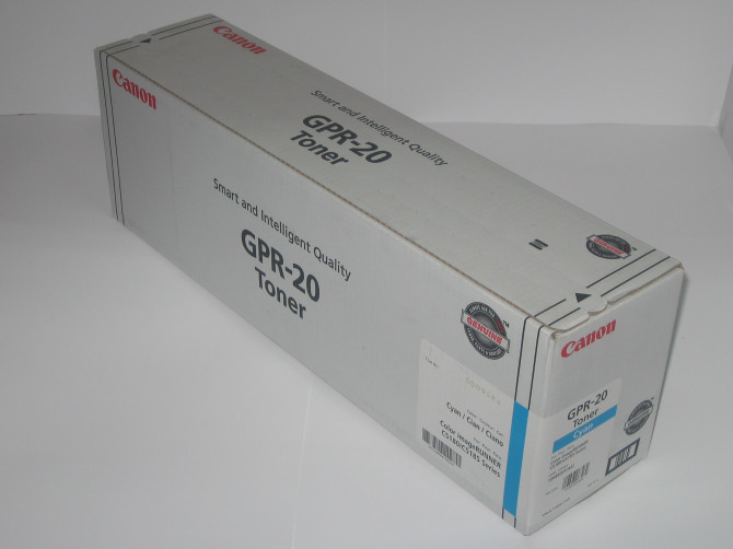 Тонер-картридж Canon C-EXV16 GPR-20 Cyan (синий) - изображение 1