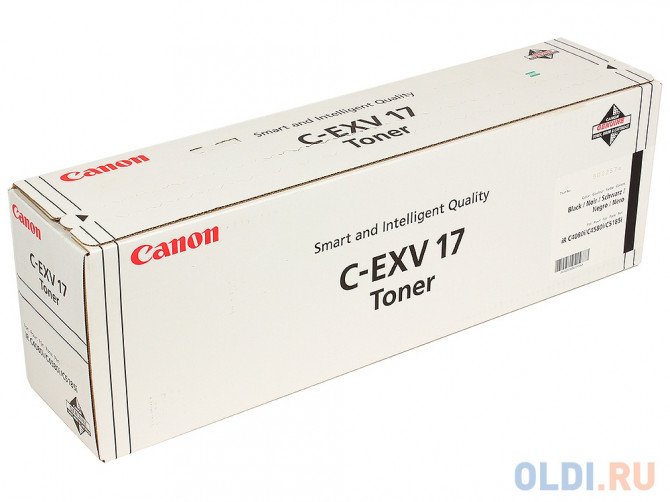 Тонер-картридж оригинальный Canon C-EXV17 GPR-21 Blak (черный) - изображение 1