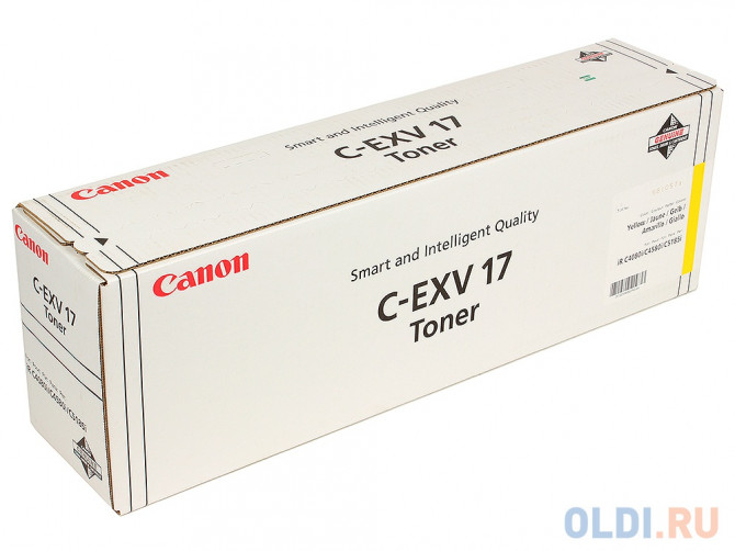 Тонер-картридж оригинальный Canon C-EXV17 GPR-21 Yellow(желтый) - изображение 1